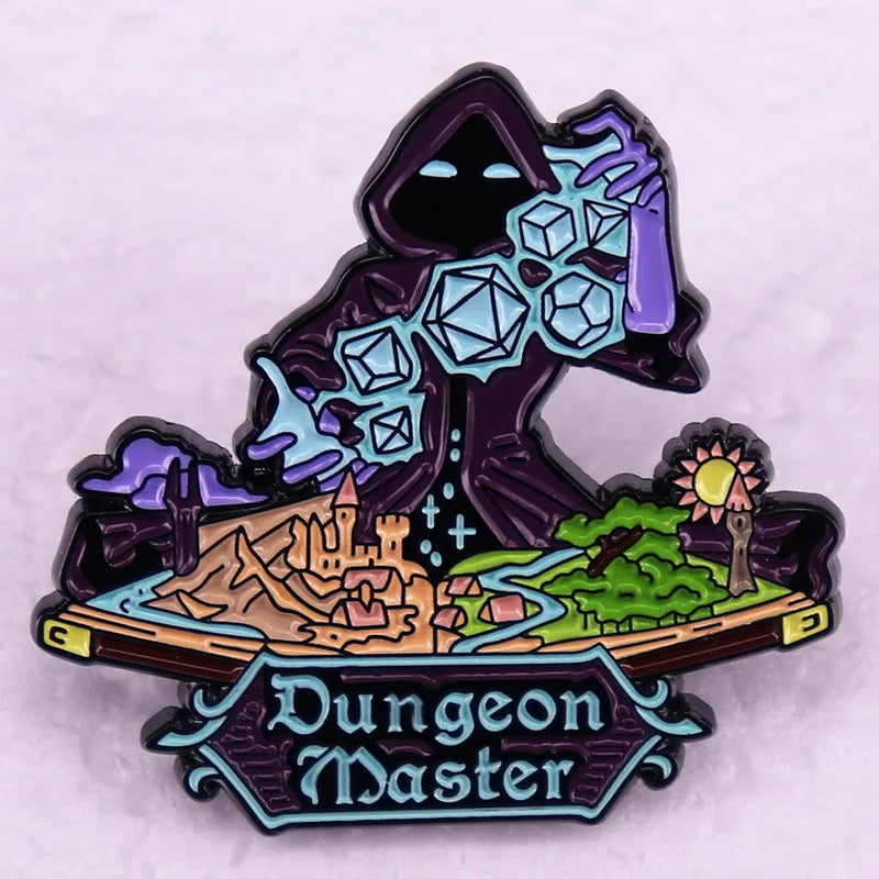 Pin Esmaltado - Dark Dungeon Master | Coleccionables, figuras y artículos geek en PiedraBruja Chile