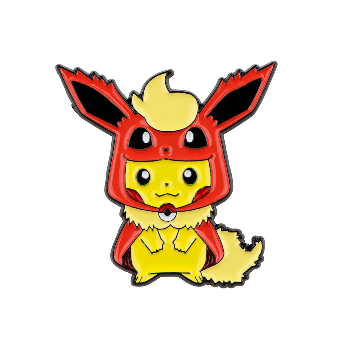 Pin Esmaltado Pikachu Flareon | Coleccionables, figuras y artículos geek en PiedraBruja Chile