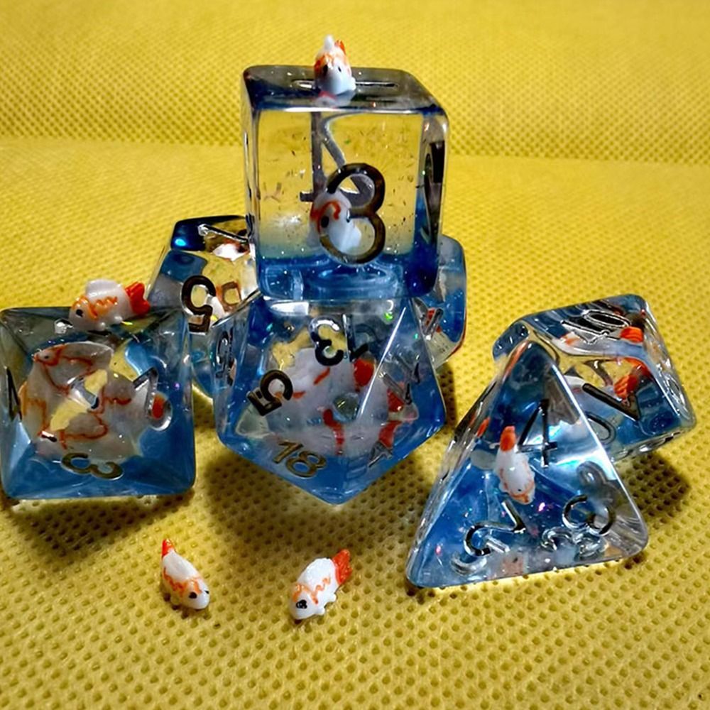 Rellenos - Peces Koi | Dados para juegos de rol y mesa en PiedraBruja Chile