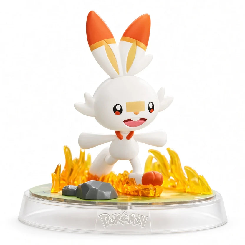 Figura Pokemon Armable - Scorbunny