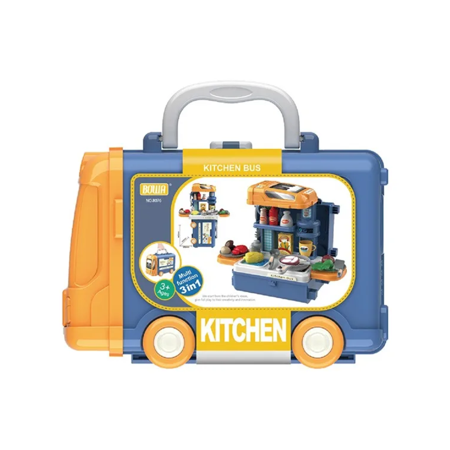 Set de Cocina Portatil 3 en 1 Kitchen Bus | Piedra Bruja