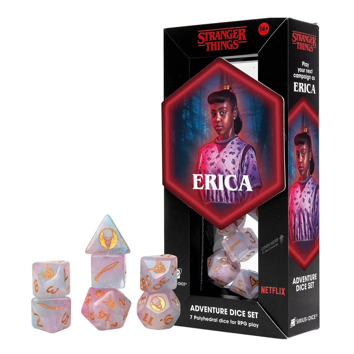 Stranger Things: Erica - Adventure Dice