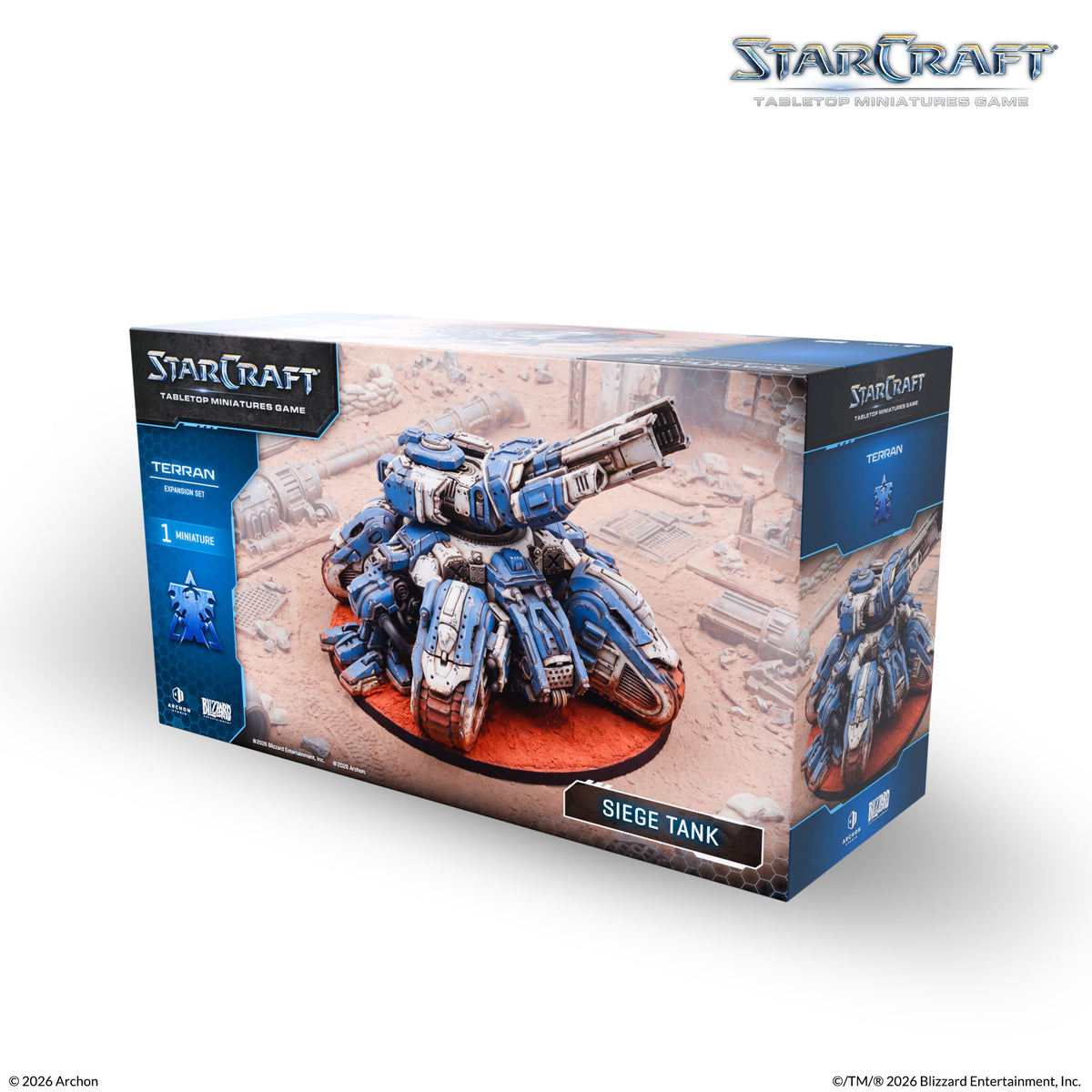 StarCraft TMG Terran Siege Tank Expansion Set caja