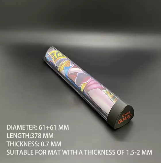 Playmat Tube - Clear Triangle