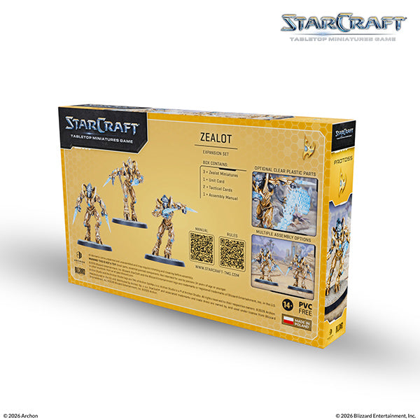 StarCraft TMG Protoss Zealot - Expansion Set