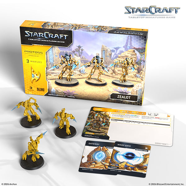 StarCraft TMG Protoss Zealot - Expansion Set