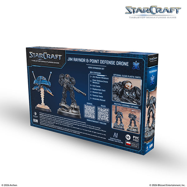 StarCraft TMG Jim Raynor Raynor’s Raiders - Hero Expansion Set