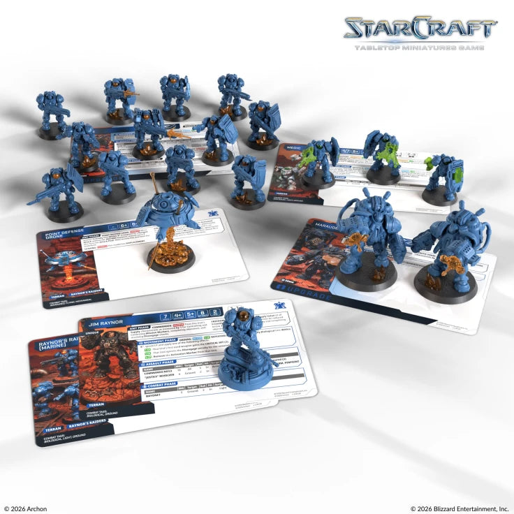 StarCraft TMG Terran - Starter Set