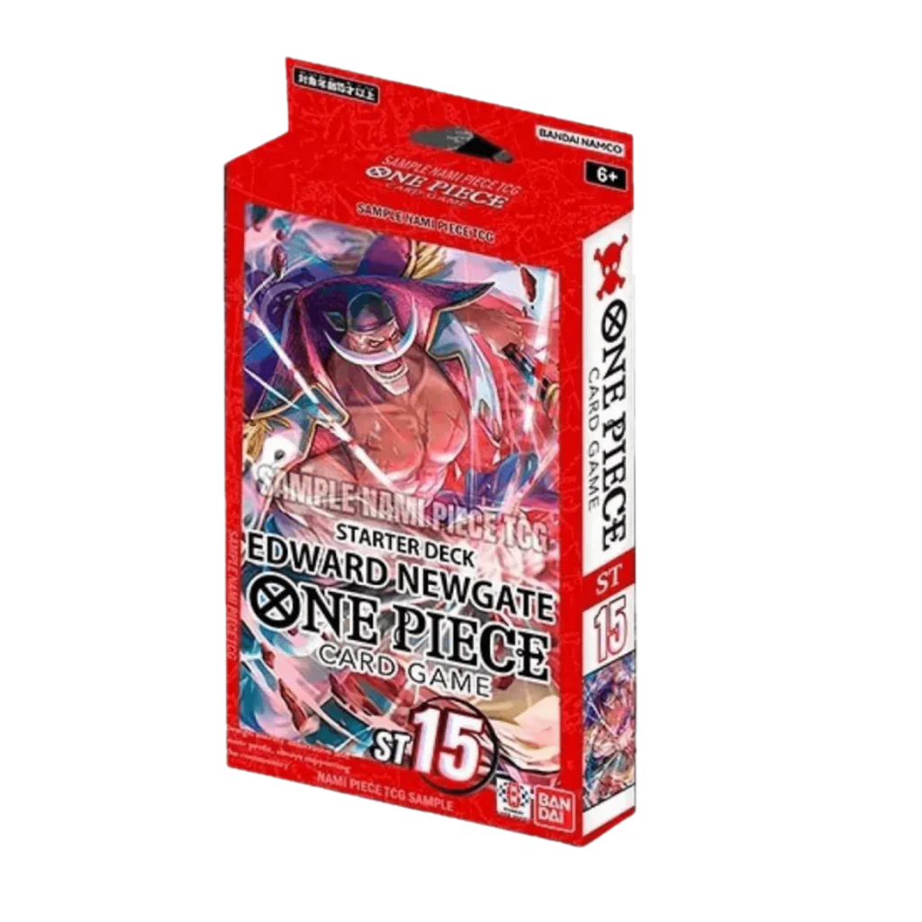 ST15 Red Edward Newgate - Starter Deck | One Piece Card Game, sobres y cartas coleccionables en PiedraBruja Chile