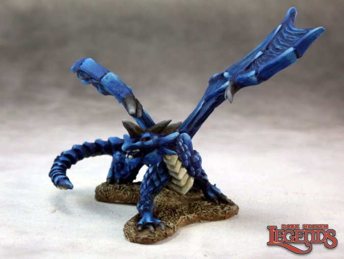 Miniatura Storm Dragon Hatchling | Piedra Bruja