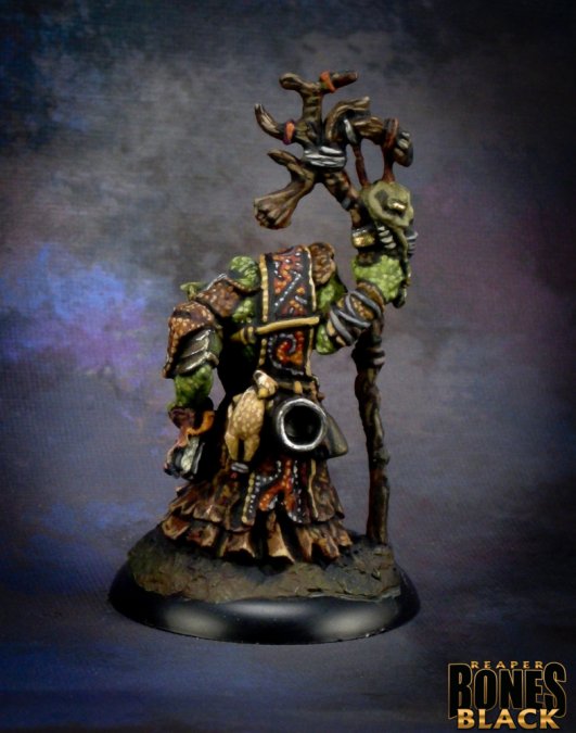 Miniatura Surkar Orc Shaman | Piedra Bruja