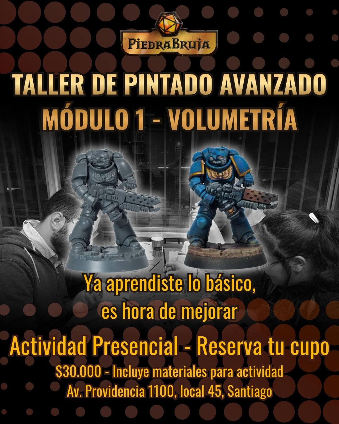 Curso de Pintado Avanzado Presencial - Módulo 1
