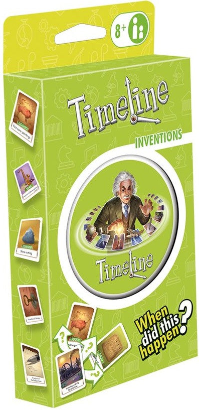 Timeline - Inventions (Eco-Blister) | Juegos de mesa para todas las edades en PiedraBruja Chile