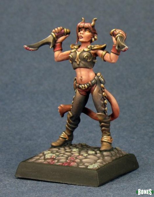 Miniatura Tiviel Hellborn Rogue | Piedra Bruja