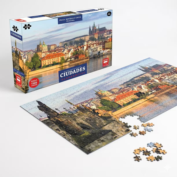 Puzzle 1500 Piezas - Praga panorámico