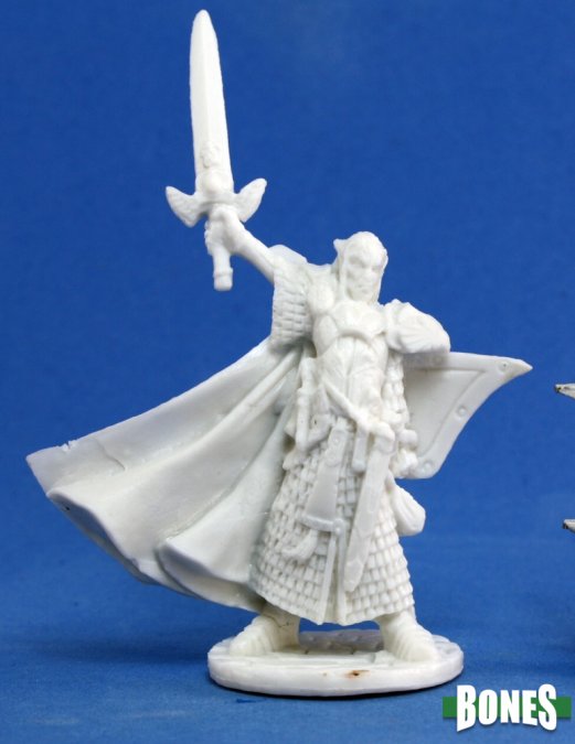 Miniatura Turanil Male Elf Paladin | Piedra Bruja