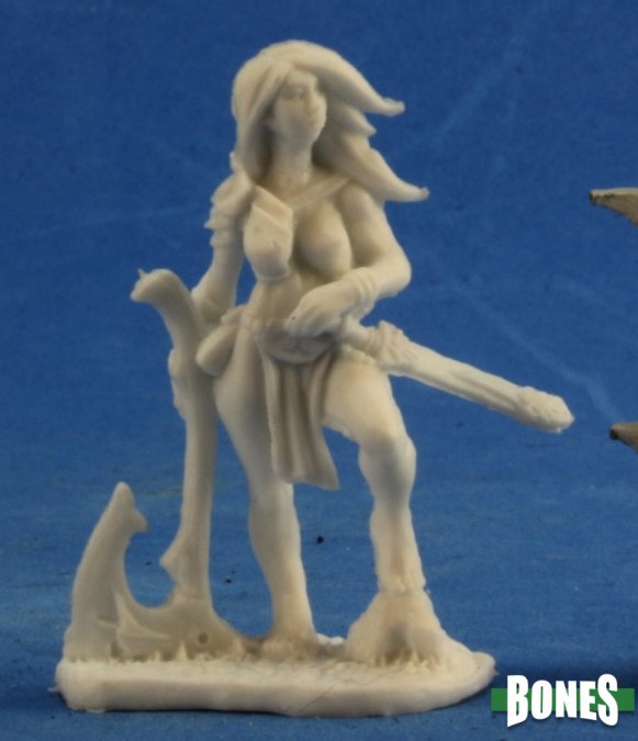 Miniatura Tyrea Bronzelocks Barbarian | Piedra Bruja