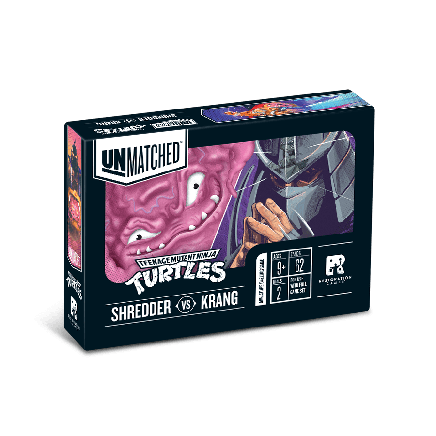 Unmatched - TMNT Shredder & Krang Hero Decks