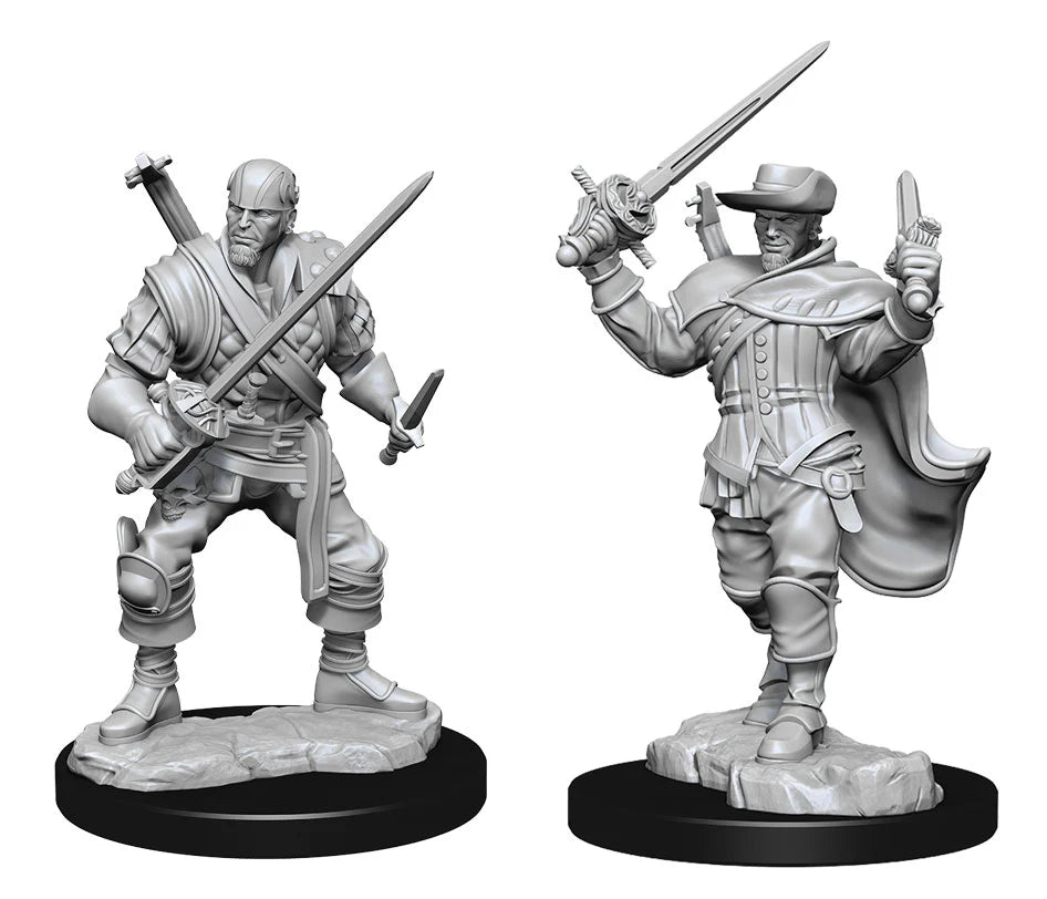 D&D Nolzur's Marvelous Miniatures: Unpainted Minis- Wave 15- Human Bard Male