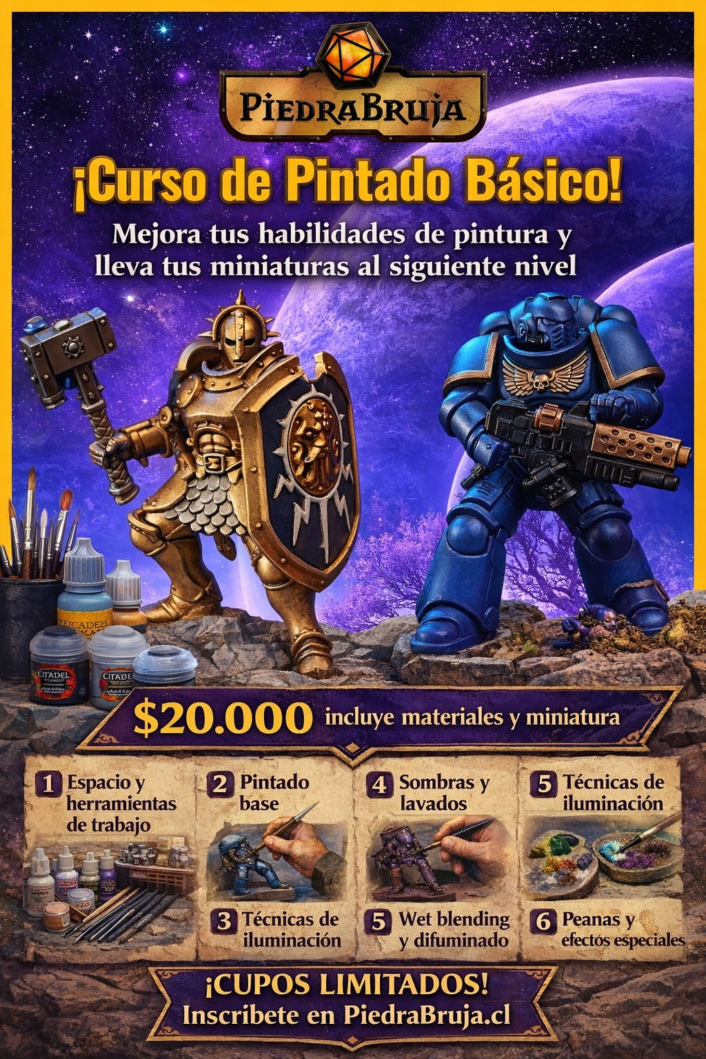 Curso de Pintado básico Presencial