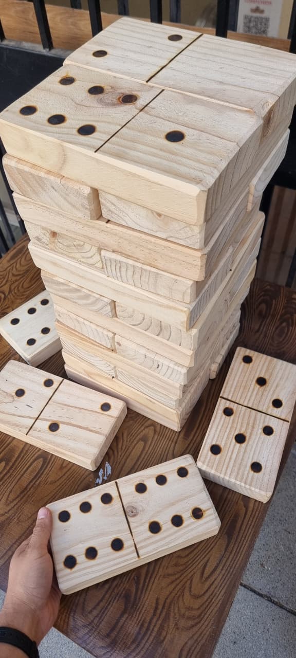 Dominó Gigante de Madera