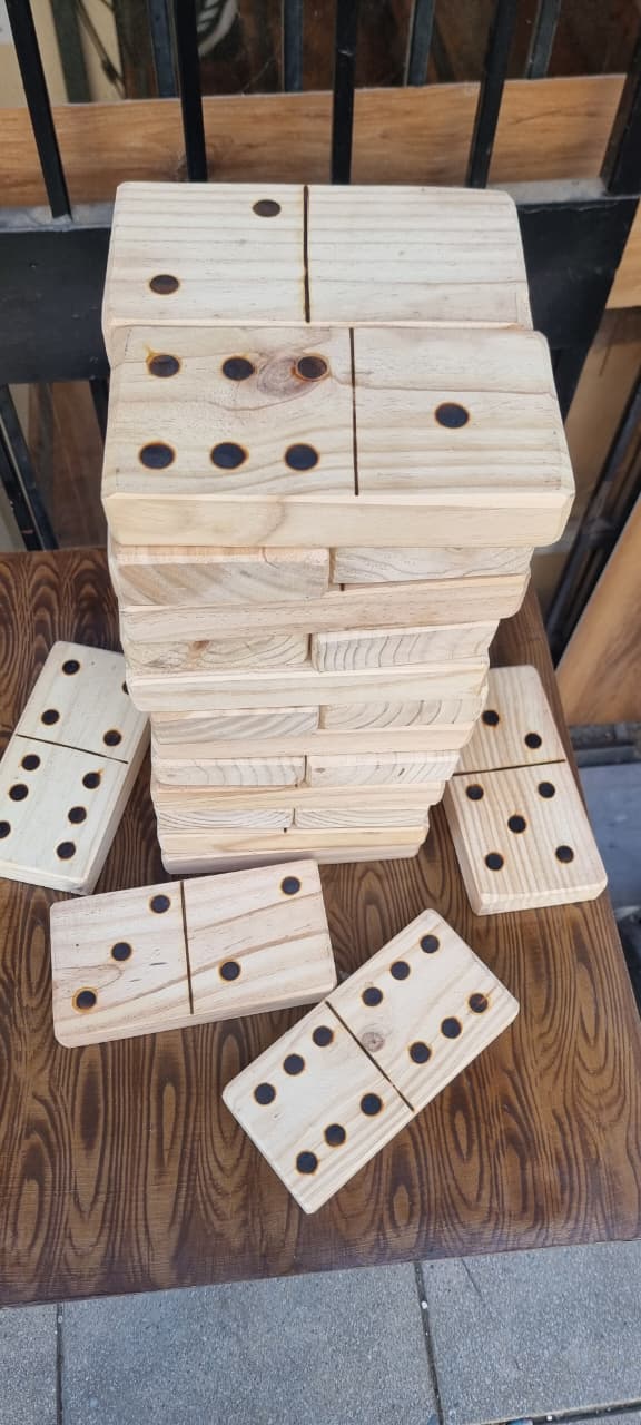 Dominó Gigante de Madera