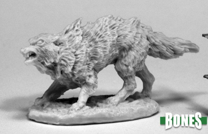 Miniatura Winter Wolf | Piedra Bruja