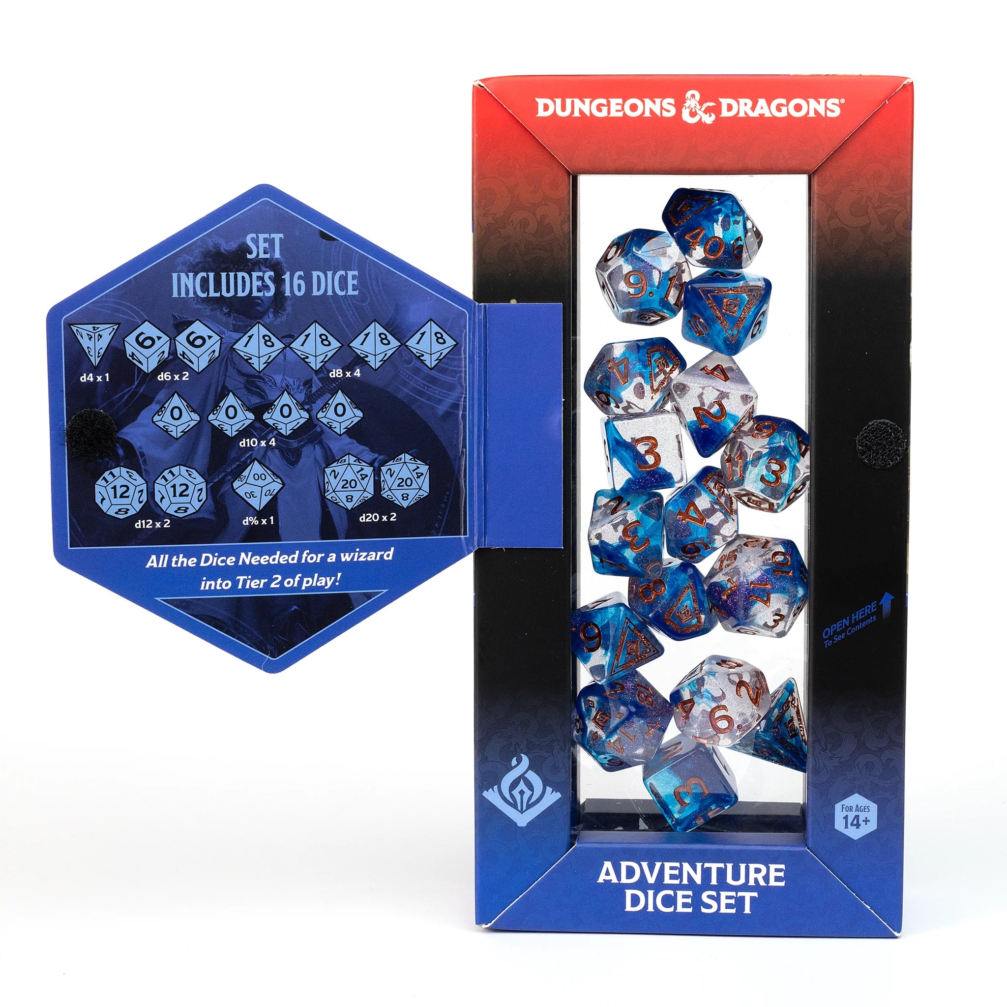 Wizard Blue - Adventure Dice