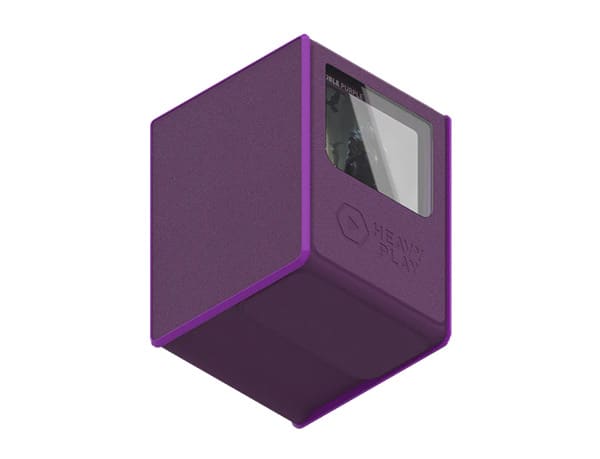 Deckbox - Max Noble Purple 100 Double Sleeve Heavy Play