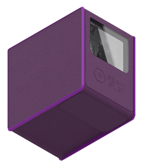 Deckbox - Max Noble Purple 133 Double Sleeve Heavy Play