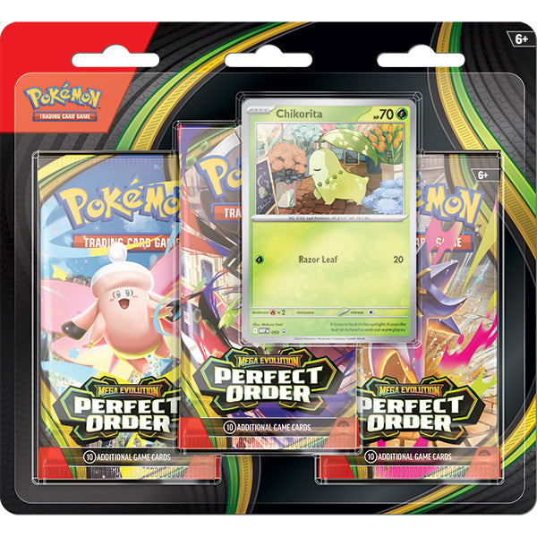 Mega Evolution Perfect Order 3-Booster Blister ESP