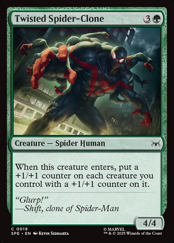 Twisted Spider-Clone