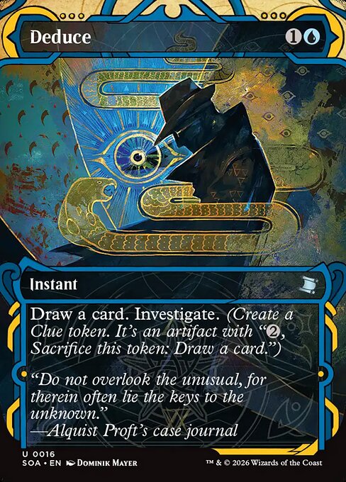 Deduce Showcase Foil (ingles) 16 | Singles MTG en PiedraBruja