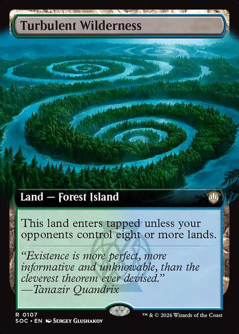 Turbulent Wilderness Extended (ingles) 107| Singles MTG en PiedraBruja