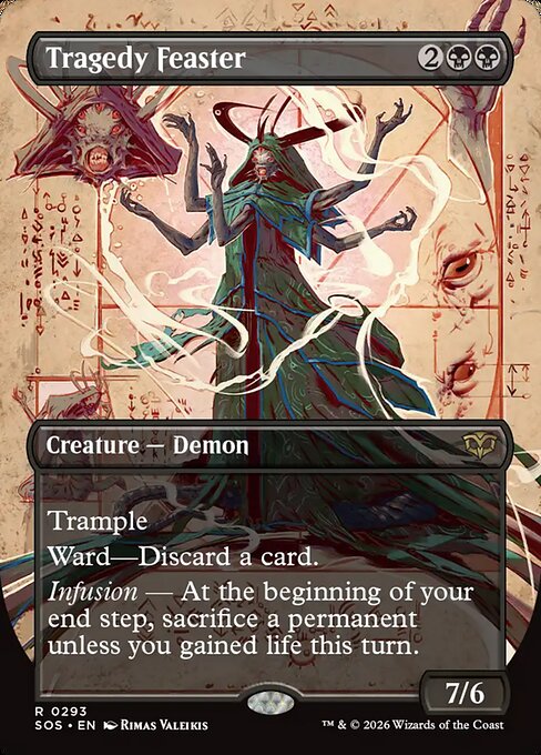 Tragedy Feaster Borderless Foil (ingles) 293| Singles MTG en PiedraBruja