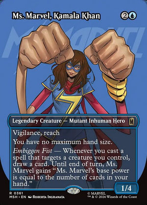 Ms. Marvel, Kamala Khan Regular Foil (ingles) 361 | Singles MTG en PiedraBruja