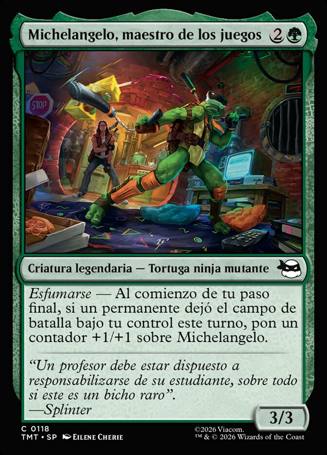 Michelangelo, Game Master