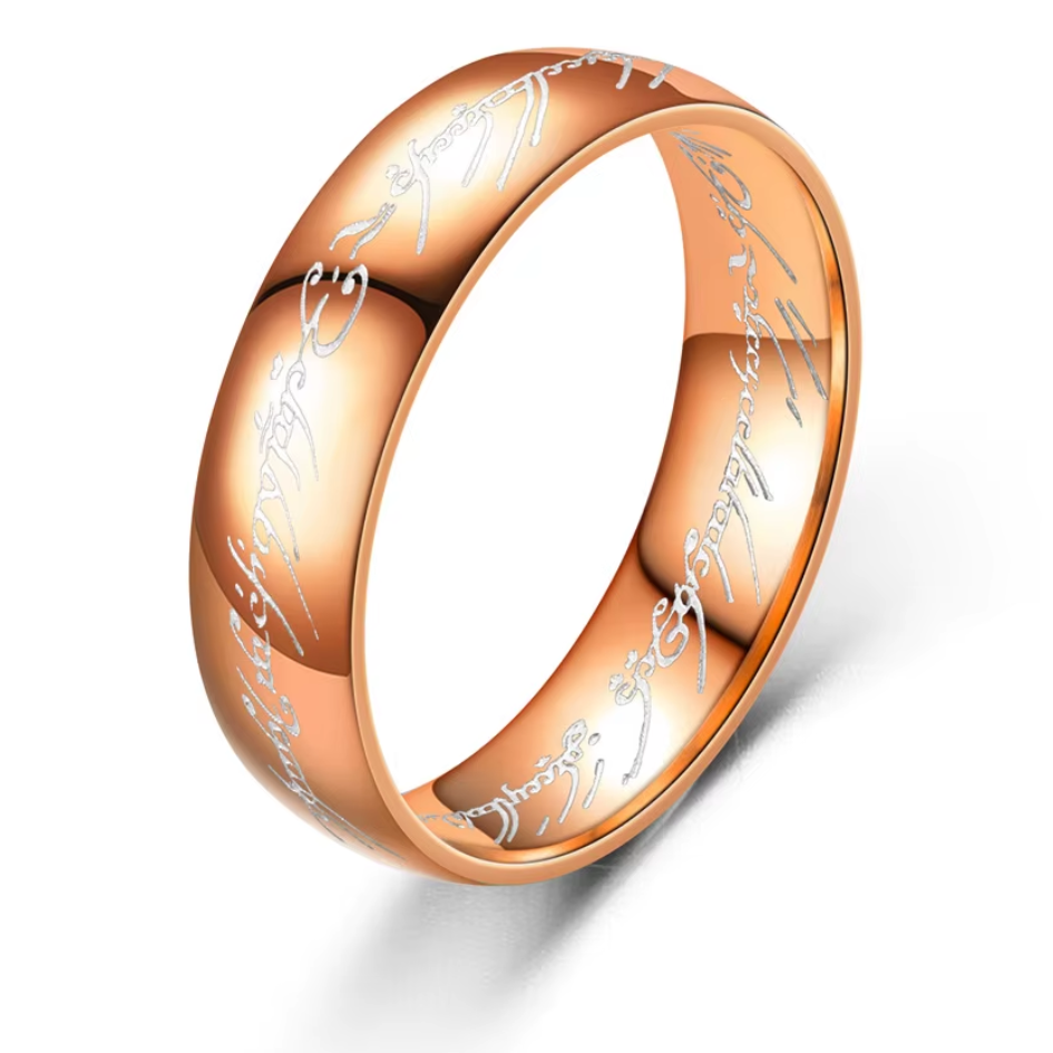 Anillo único - Señor de los Anillos Cobre - Talla 13
