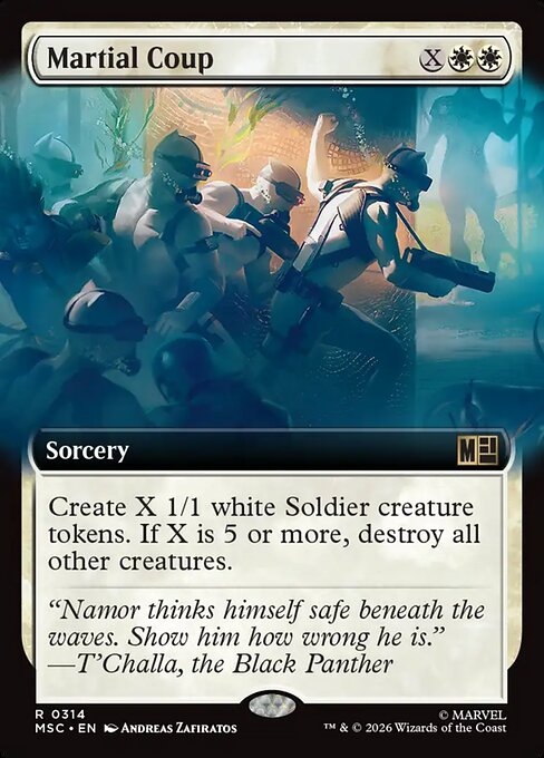 Martial Coup Regular (ingles) 314 | Singles MTG en PiedraBruja
