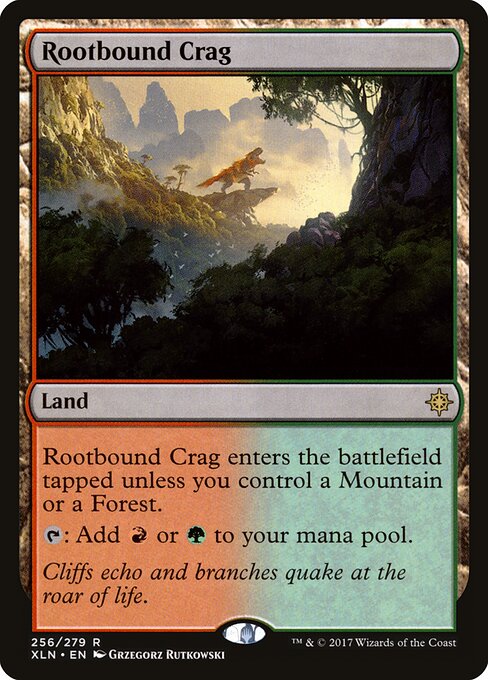 Rootbound Crag Regular (ingles) 256 | Singles MTG en PiedraBruja
