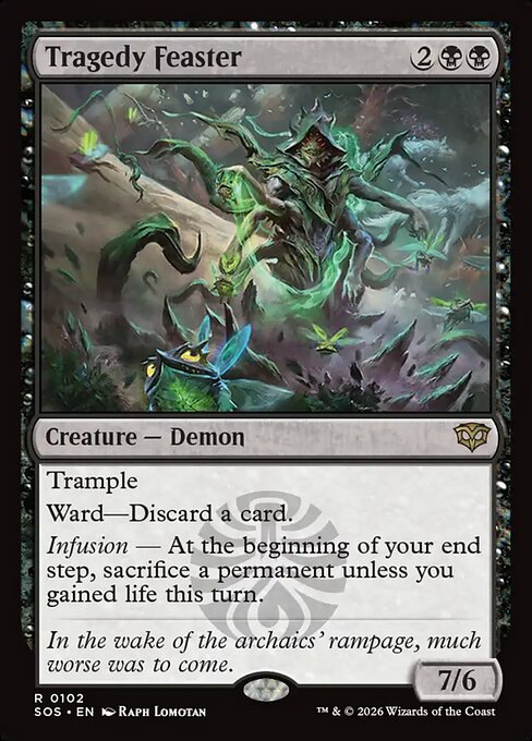 Tragedy Feaster Regular Foil (ingles) 102| Singles MTG en PiedraBruja