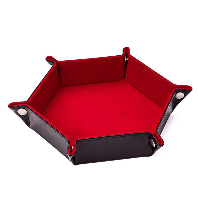 Bandeja para Dados - Rojo y negro