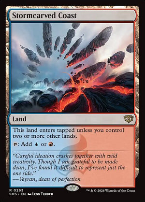 Stormcarved Coast Regular (ingles) 263 | Singles MTG en PiedraBruja