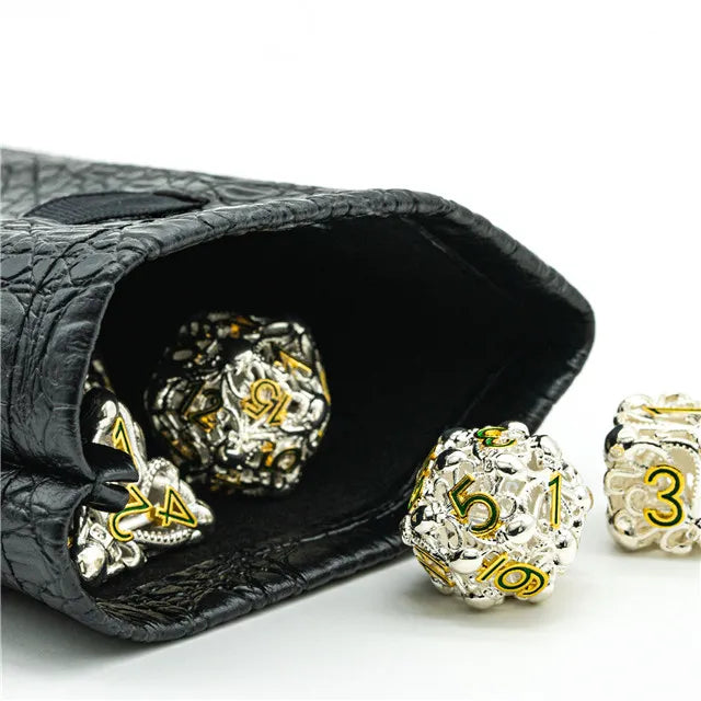 Pouch - Bolsa para Dados: Ojo de Dragon Cian