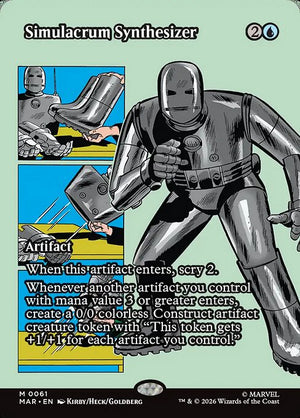 Simulacrum Synthesizer Regular Foil (ingles) 61 | Singles MTG en PiedraBruja