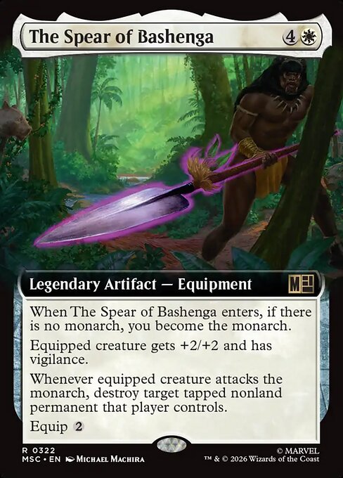 The Spear of Bashenga Regular (ingles) 322 | Singles MTG en PiedraBruja