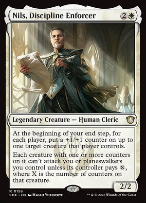 Nils, Discipline Enforcer Regular (ingles) 158 | Singles MTG en PiedraBruja