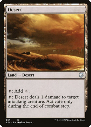 Desert Regular (ingles) 233 | Singles y cartas sueltas de Magic: The Gathering en PiedraBruja Chile