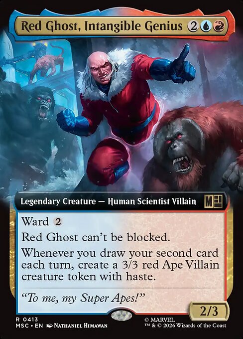 Red Ghost, Intangible Genius Regular (ingles) 413 | Singles MTG en PiedraBruja