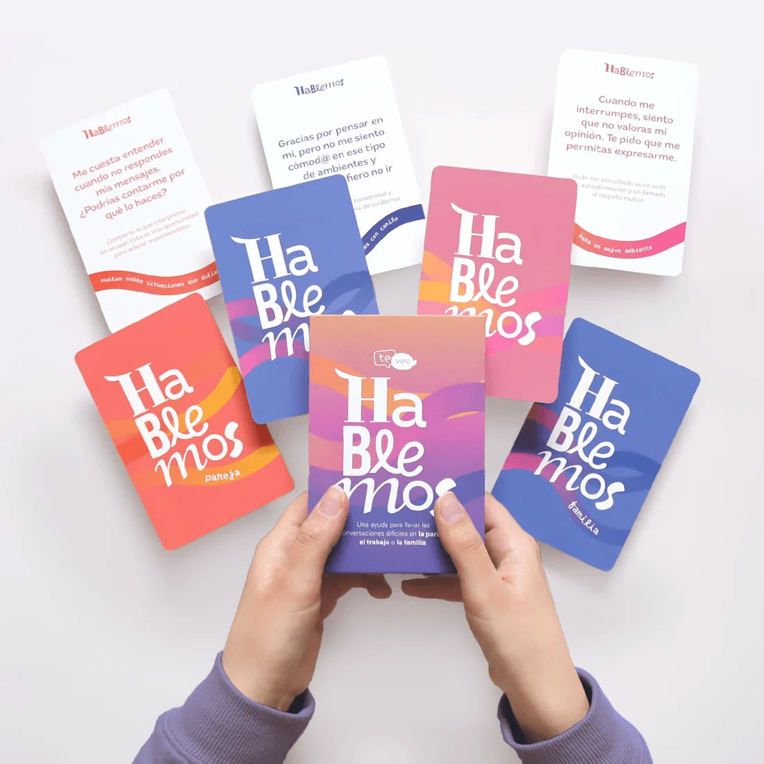 Cartas Te Veo Hablemos - Practicar Límites sanos y conversaciones difíciles
